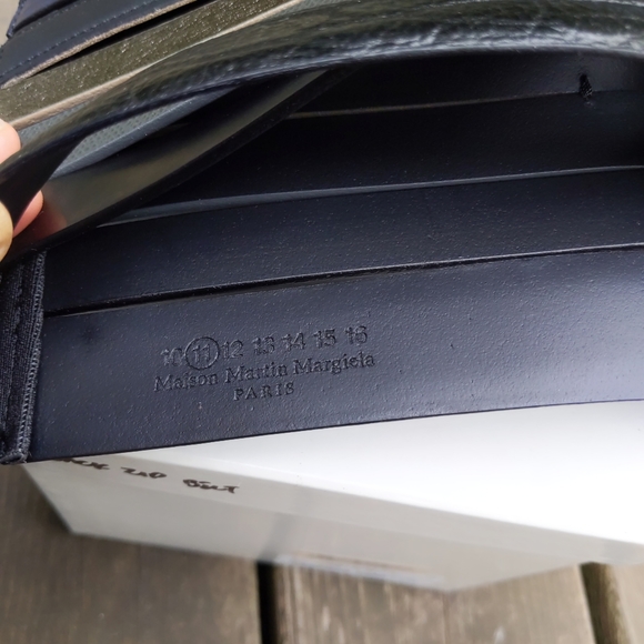 New! 🎉4x HP🎉 Empire Margiela Stacked Leather Corset Belt - Picture 7 of 9